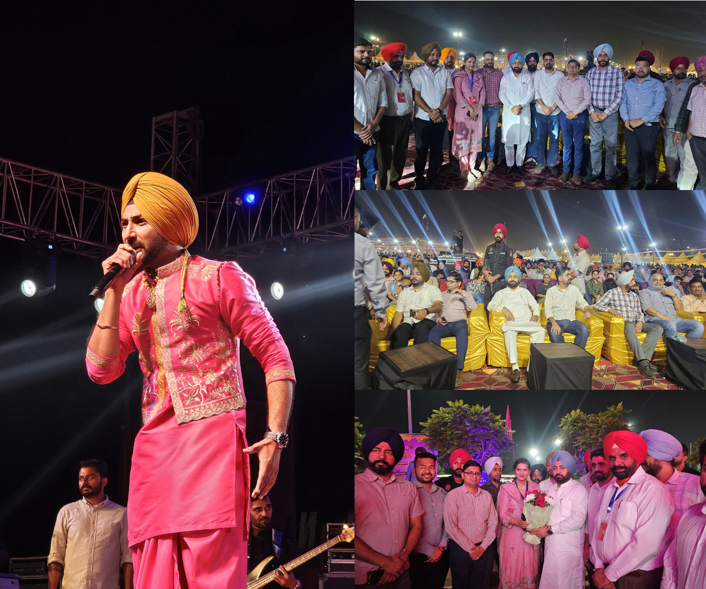 First musical night of SARAS Mela, Renowned Punjabi singer Ranjit Bawa mesmerised the audience with Punjabi Beats